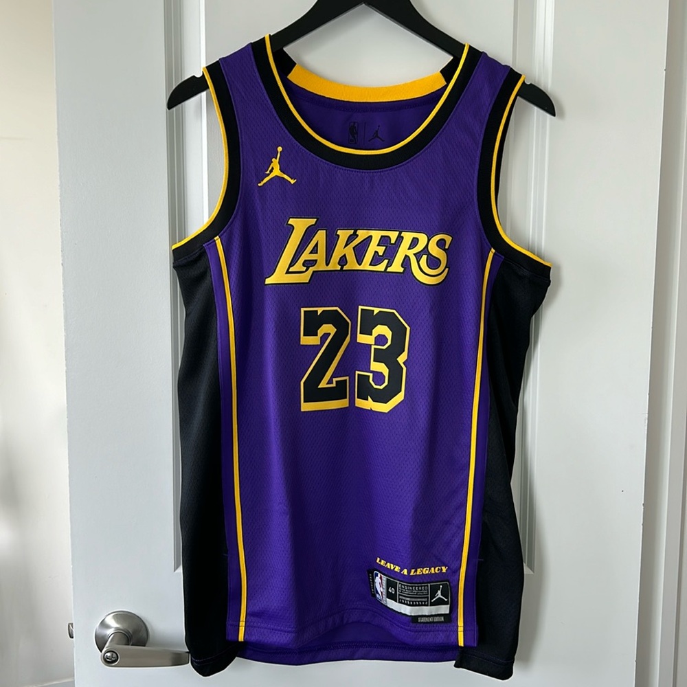 LeBron James LA Lakers Jordan Jersey